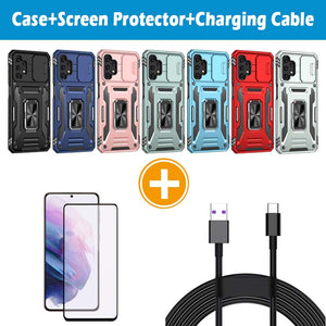 Casekis Sliding Camera Cover Phone Case For Galaxy A32 5G
