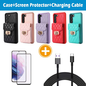 Casekis Crossbody Cardholder Phone Case For Galaxy S23 Plus 5G
