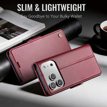 Lade das Bild in den Galerie-Viewer, Casekis RFID Cardholder Phone Case Red
