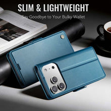 Load image into Gallery viewer, Casekis RFID Cardholder Phone Case Blue
