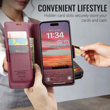Lade das Bild in den Galerie-Viewer, Casekis RFID Cardholder Phone Case Red
