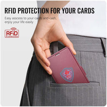 Lade das Bild in den Galerie-Viewer, Casekis RFID Cardholder Phone Case Red
