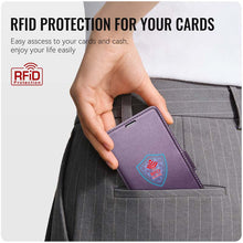 Lade das Bild in den Galerie-Viewer, Casekis RFID Cardholder Phone Case Purple
