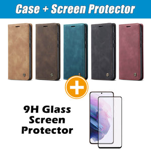 Casekis Retro Wallet Case For Galaxy S24 FE 5G