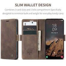Load image into Gallery viewer, Casekis Retro Wallet Case Coffee
