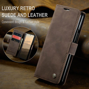 Casekis Retro Wallet Case For Galaxy Z Fold6 5G