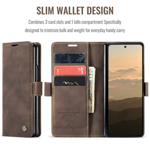 Casekis Retro Wallet Case For Galaxy Z Fold6 5G