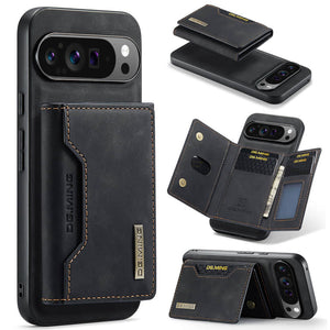 Casekis Magnetic Wallet Detachable Phone Case Black