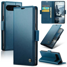 Load image into Gallery viewer, Casekis RFID Cardholder Phone Case Blue
