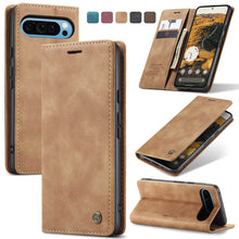 Load image into Gallery viewer, Casekis Retro Wallet Case Brown
