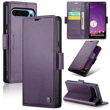 Load image into Gallery viewer, Casekis RFID Cardholder Phone Case Purple
