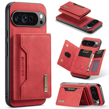 Lade das Bild in den Galerie-Viewer, Casekis Magnetic Wallet Detachable Phone Case Red
