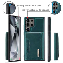 Lade das Bild in den Galerie-Viewer, Casekis Magnetic Wallet Detachable Phone Case Green
