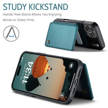 Load image into Gallery viewer, Casekis RFID Cardholder Wallet Phone Case Green
