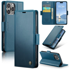 Load image into Gallery viewer, Casekis RFID Cardholder Phone Case Blue
