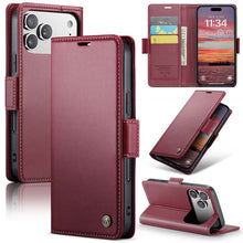 Lade das Bild in den Galerie-Viewer, Casekis RFID Cardholder Phone Case Red
