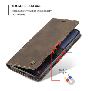 Casekis Retro Wallet Case For Galaxy S23 Plus 5G