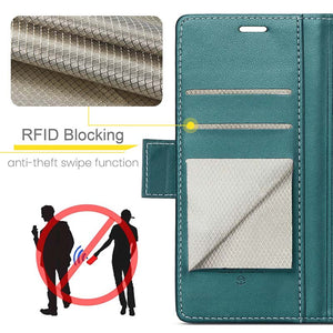Casekis RFID Cardholder Phone Case Green