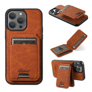 Casekis MagSafe Cardholder Detachable Phone Case Khaki