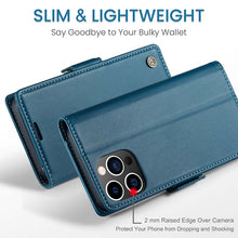 Load image into Gallery viewer, Casekis RFID Cardholder Phone Case Blue
