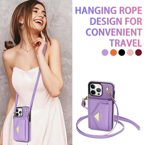 Casekis Multi-Slot Crossbody Fashion Phone Case Purple
