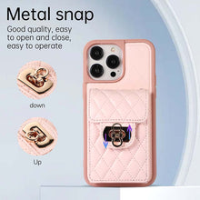 Load image into Gallery viewer, Casekis Crossbody Cardholder Phone Case Rose Gold
