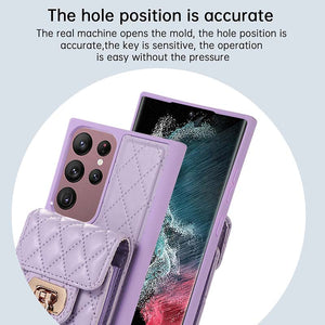 Casekis Crossbody Cardholder Phone Case For Galaxy S23 Ultra 5G