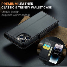 Load image into Gallery viewer, Casekis RFID Cardholder Phone Case Black
