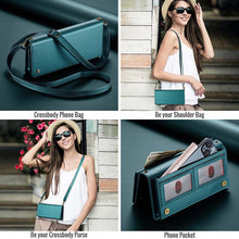 Load image into Gallery viewer, Casekis Oversized High-Quality Women&#39;s Crossbody Phone Bag Green
