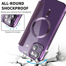 Load image into Gallery viewer, Casekis RFID Cardholder MagSafe Phone Case Purple
