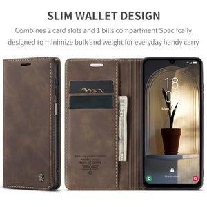 Casekis Retro Wallet Case For Galaxy A15 5G