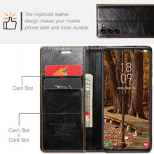 Load image into Gallery viewer, CASEKIS Luxury Flip Leather Phone Case for Galaxy S23 5G
