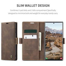 Lade das Bild in den Galerie-Viewer, Casekis Retro Wallet Case For Galaxy S24 Ultra 5G
