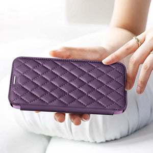 Casekis RFID Cardholder MagSafe Phone Case Purple