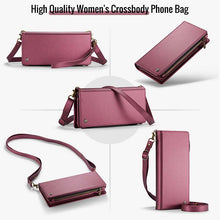 Load image into Gallery viewer, Casekis Oversized High-Quality Women&#39;s Crossbody Phone Bag Red
