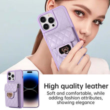 Load image into Gallery viewer, Casekis Crossbody Cardholder Phone Case Purple
