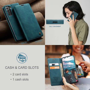 Casekis Retro Wallet Case For Casekis S21 Plus 5G