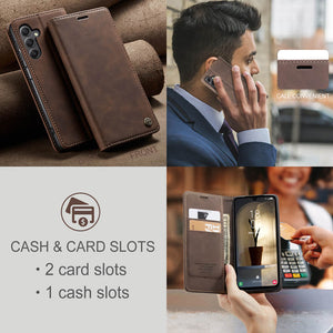 Casekis Retro Wallet Case For Galaxy A25 5G