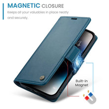 Load image into Gallery viewer, Casekis RFID Cardholder Phone Case Blue
