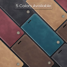 Load image into Gallery viewer, Casekis Retro Wallet Case For iPhone 16 Pro Max
