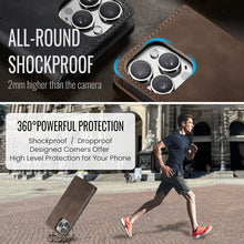 Load image into Gallery viewer, Casekis Retro Wallet Case For iPhone 16 Pro Max
