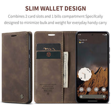 Load image into Gallery viewer, Casekis Retro Wallet Case For Pixel 9 5G
