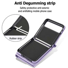 Load image into Gallery viewer, Casekis Moto Razr 40 Cardholder Crossbody Leather Phone Case Purple
