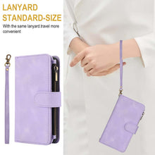 Load image into Gallery viewer, Casekis Crossbody 9 Card Holder Phone Case Purple
