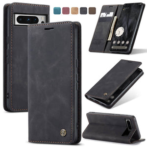 Casekis Retro Wallet Case For Pixel 8 Pro 5G