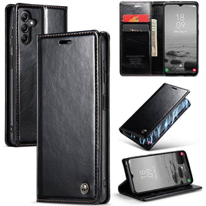 CASEKIS Luxury Flip Leather Phone Case for Galaxy A14 5G
