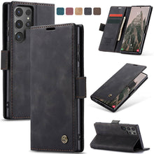 Lade das Bild in den Galerie-Viewer, Casekis Retro Wallet Case For Galaxy S24 Ultra 5G
