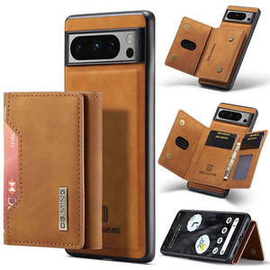 Casekis Magnetic Wallet Detachable Phone Case Brown