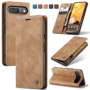 Casekis Retro Wallet Case For Pixel 9 5G