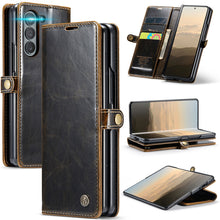 Load image into Gallery viewer, Casekis Luxury Flip Leather Card Slots Phone Case for Galaxy Z Fold 6 5G
